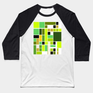 Natural colours  - geometric linear abstract Baseball T-Shirt